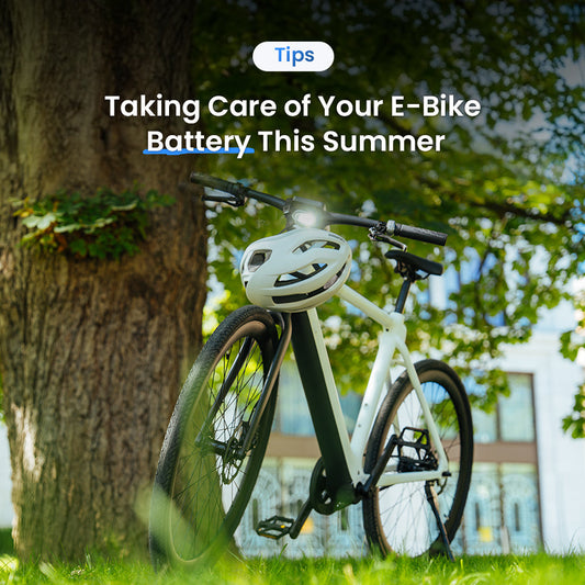 Tips for Taking Care of Your E-Bike Battery This Summer