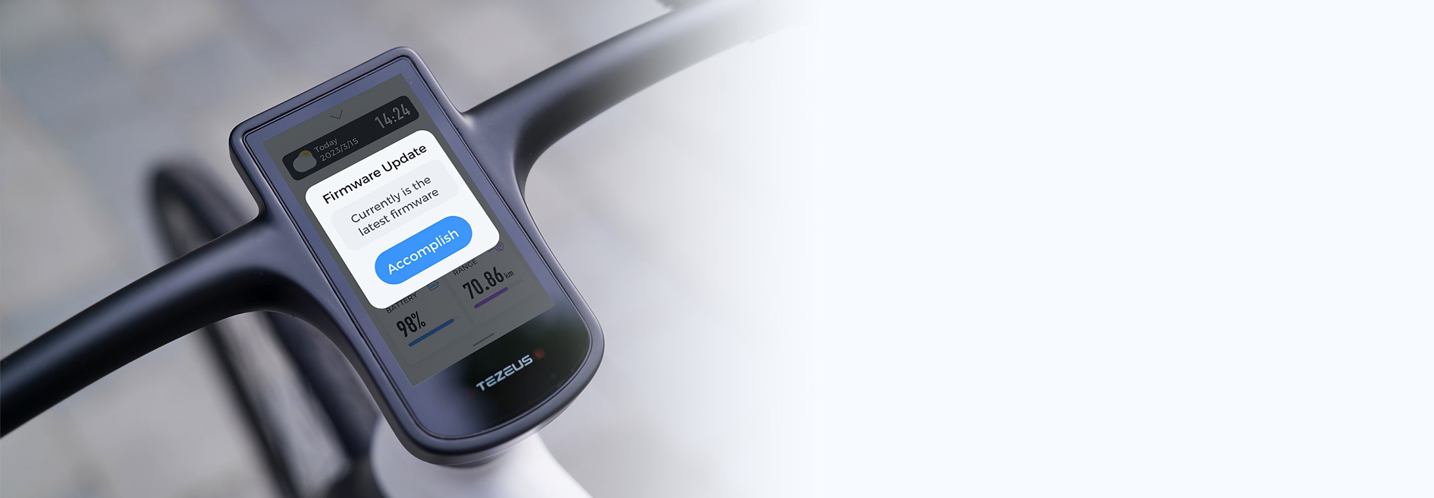 Tezeus e-bike wireless firmware update—stay current with latest features